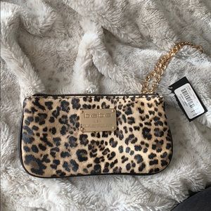 Bebe cheetah wristlet